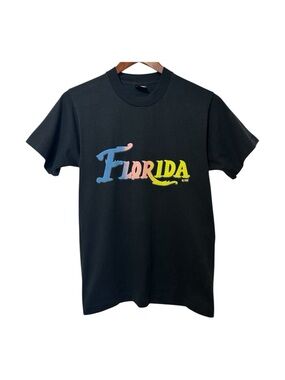 Vintage Screen Stars Best Single Stitch Florida Gradient Graphic T Shirt Size M
